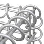 vidaXL Cesta para muro de gaviones de alambre galvanizado 100x100x30cm 