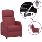 vidaXL Sillón de masaje eléctrico cuero sintético rojo tinto vidaXL Sillón de masaje eléctrico cuero sintético rojo tinto