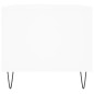 vidaXL Mesa de centro madera contrachapada blanca 90x49x45 cm vidaXL Mesa de centro madera contrachapada blanca 90x49x45 cm