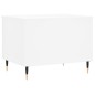 vidaXL Mesa de centro madera contrachapada blanco 60x44,5x45 cm vidaXL Mesa de centro madera contrachapada blanco 60x44,5x45 cm