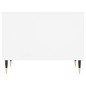 vidaXL Mesa de centro madera contrachapada blanco 60x44,5x45 cm vidaXL Mesa de centro madera contrachapada blanco 60x44,5x45 cm