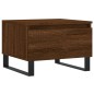 vidaXL Mesas de centro 2 uds madera ingeniería roble marrón 50x46x35cm vidaXL Mesas de centro 2 uds madera ingeniería roble marrón 50x46x35cm