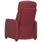 vidaXL Sillón de masaje de cuero sintético rojo tinto vidaXL Sillón de masaje de cuero sintético rojo tinto