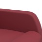 vidaXL Sillón de masaje de cuero sintético rojo tinto vidaXL Sillón de masaje de cuero sintético rojo tinto