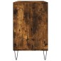 vidaXL Mueble zapatero madera contrachapada roble ahumado 102x36x60 cm vidaXL Mueble zapatero madera contrachapada roble ahumado 102x36x60 cm