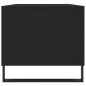 vidaXL Mesa de centro madera contrachapada negro 90x49x45 cm vidaXL Mesa de centro madera contrachapada negro 90x49x45 cm