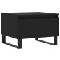 vidaXL Mesas de centro 2 uds madera de ingeniería negro 50x46x35 cm vidaXL Mesas de centro 2 uds madera de ingeniería negro 50x46x35 cm