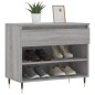 vidaXL Mueble zapatero madera contrachapada gris Sonoma 70x36x60 cm vidaXL Mueble zapatero madera contrachapada gris Sonoma 70x36x60 cm