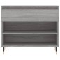 vidaXL Mueble zapatero madera contrachapada gris Sonoma 70x36x60 cm vidaXL Mueble zapatero madera contrachapada gris Sonoma 70x36x60 cm