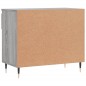 vidaXL Mueble zapatero madera contrachapada gris Sonoma 70x36x60 cm vidaXL Mueble zapatero madera contrachapada gris Sonoma 70x36x60 cm