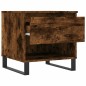 vidaXL Mesas centro 2 uds madera ingeniería roble ahumado 50x46x50 cm vidaXL Mesas centro 2 uds madera ingeniería roble ahumado 50x46x50 cm