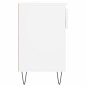 vidaXL Mueble zapatero madera contrachapada blanco 70x36x60 cm vidaXL Mueble zapatero madera contrachapada blanco 70x36x60 cm