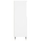vidaXL Aparador alto madera contrachapada blanco 60x36x110 cm vidaXL Aparador alto madera contrachapada blanco 60x36x110 cm