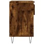 vidaXL Mueble zapatero madera contrachapada roble ahumado 70x36x60 cm vidaXL Mueble zapatero madera contrachapada roble ahumado 70x36x60 cm