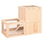 vidaXL Jaula para hámster madera maciza abeto 81x40x60 cm vidaXL Jaula para hámster madera maciza abeto 81x40x60 cm