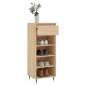 vidaXL Mueble zapatero madera contrachapada roble Sonoma 40x36x105 cm vidaXL Mueble zapatero madera contrachapada roble Sonoma 40x36x105 cm