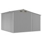 vidaXL Cobertizo de jardín acero galvanizado gris 277x279x179 cm vidaXL Cobertizo de jardín acero galvanizado gris 277x279x179 cm