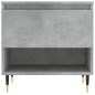 vidaXL Mesa de centro madera de ingeniería gris hormigón 50x46x50 cm vidaXL Mesa de centro madera de ingeniería gris hormigón 50x46x50 cm