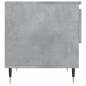 vidaXL Mesa de centro madera de ingeniería gris hormigón 50x46x50 cm vidaXL Mesa de centro madera de ingeniería gris hormigón 50x46x50 cm