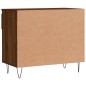 vidaXL Mueble zapatero madera contrachapada roble marrón 70x36x60 cm vidaXL Mueble zapatero madera contrachapada roble marrón 70x36x60 cm