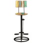 vidaXL Taburetes de cocina 2 unidades madera maciza reciclada vidaXL Taburetes de cocina 2 unidades madera maciza reciclada