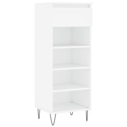 vidaXL Mueble zapatero madera contrachapada blanco 40x36x105 cm
