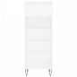vidaXL Mueble zapatero madera contrachapada blanco 40x36x105 cm