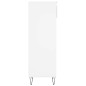 vidaXL Mueble zapatero madera contrachapada blanco 40x36x105 cm