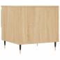vidaXL Mesa de centro madera de ingeniería roble Sonoma 50x46x50 cm vidaXL Mesa de centro madera de ingeniería roble Sonoma 50x46x50 cm