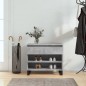 vidaXL Mueble zapatero madera contrachapada gris hormigón 70x36x60 cm vidaXL Mueble zapatero madera contrachapada gris hormigón 70x36x60 cm