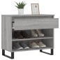 vidaXL Mueble zapatero madera contrachapada gris hormigón 70x36x60 cm vidaXL Mueble zapatero madera contrachapada gris hormigón 70x36x60 cm
