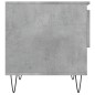 vidaXL Mesa de centro madera de ingeniería gris hormigón 50x46x50 cm vidaXL Mesa de centro madera de ingeniería gris hormigón 50x46x50 cm