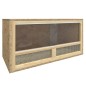 vidaXL Terrario de madera contrachapada 60x30x30 cm vidaXL Terrario de madera contrachapada 60x30x30 cm
