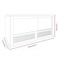 vidaXL Terrario de madera contrachapada 60x30x30 cm vidaXL Terrario de madera contrachapada 60x30x30 cm