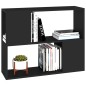 vidaXL Mueble para TV madera contrachapada negro 80x24x63 cm vidaXL Mueble para TV madera contrachapada negro 80x24x63 cm