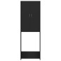 vidaXL Armario de lavadora negro 64x25,5x190 cm vidaXL Armario de lavadora negro 64x25,5x190 cm