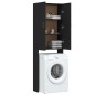 vidaXL Armario de lavadora negro 64x25,5x190 cm vidaXL Armario de lavadora negro 64x25,5x190 cm