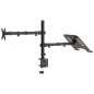 vidaXL Soporte para monitor acero negro VESA 75/100 mm vidaXL Soporte para monitor acero negro VESA 75/100 mm