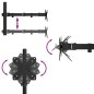 vidaXL Soporte para monitor acero negro VESA 75/100 mm vidaXL Soporte para monitor acero negro VESA 75/100 mm