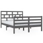 vidaXL Estructura de cama de madera maciza doble 4FT6 135x190 cm vidaXL Estructura de cama de madera maciza doble 4FT6 135x190 cm