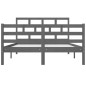 vidaXL Estructura de cama de madera maciza doble 4FT6 135x190 cm vidaXL Estructura de cama de madera maciza doble 4FT6 135x190 cm