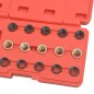 vidaXL Herramientas de reparación de roscas bujía 16 piezas M14x1,25 vidaXL Herramientas de reparación de roscas bujía 16 piezas M14x1,25
