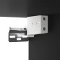vidaXL Armario de pared madera contrachapada negro 60x30x60 cm vidaXL Armario de pared madera contrachapada negro 60x30x60 cm