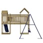 vidaXL Parque infantil de exterior madera de pino impregnada vidaXL Parque infantil de exterior madera de pino impregnada