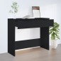 vidaXL Mesa consola madera de ingeniería negro 90x36x75 cm vidaXL Mesa consola madera de ingeniería negro 90x36x75 cm