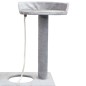 vidaXL Rascador para gatos con poste rascador de sisal 150 cm gris