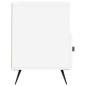 vidaXL Mueble de TV madera de ingeniería blanco 102x36x50 cm