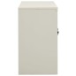 vidaXL Armario de oficina de acero gris claro 90x40x70 cm vidaXL Armario de oficina de acero gris claro 90x40x70 cm