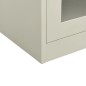 vidaXL Armario de oficina de acero gris claro 90x40x70 cm vidaXL Armario de oficina de acero gris claro 90x40x70 cm