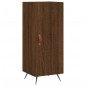 vidaXL Aparador alto madera contrachapada roble marrón 34,5x34x180 cm vidaXL Aparador alto madera contrachapada roble marrón 34,5x34x180 cm